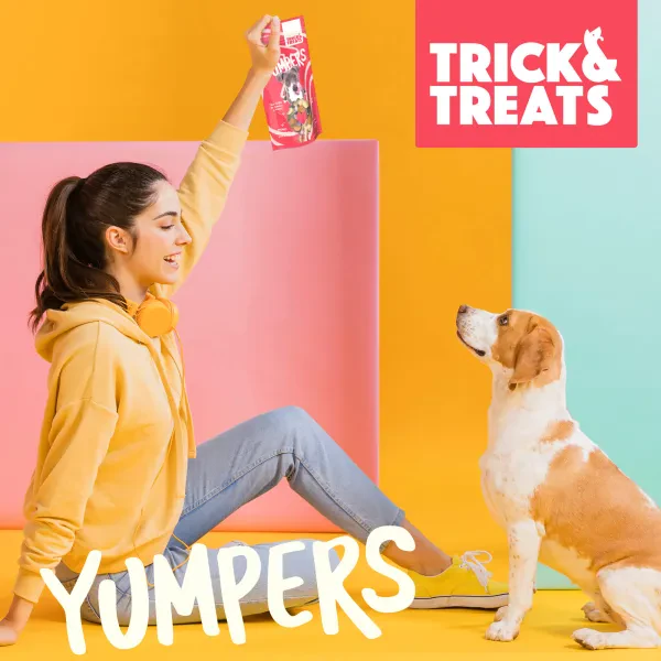 Trick & Treats Yumpers, premios suaves para entrenar